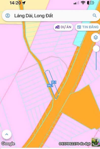 Đất nền Láng Dài Long Đất 170m² giá 900 triệu - Mặt tiền đường rộng rãi!