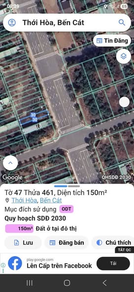 Bán lô đất đường D5, phường Thới Hòa, 150m² giá 2 tỷ - Đầu tư sinh lời nhanh!