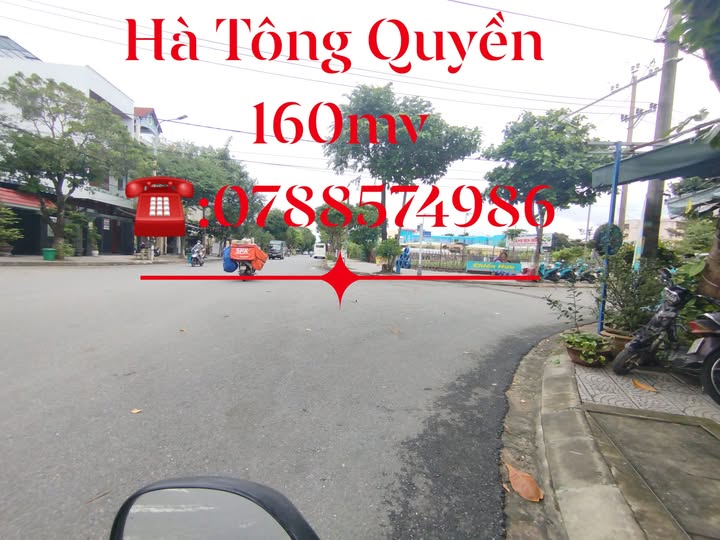 Đất nền lô góc 160m² đường Hà Tông Quyền, Khuê Trung - Cơ hội đầu tư lý tưởng chỉ 12 tỷ!
