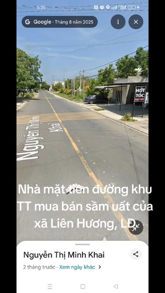 Nhà mặt tiền Liên Hương 330m² - Thích hợp kinh doanh đa ngành, giá thỏa thuận!