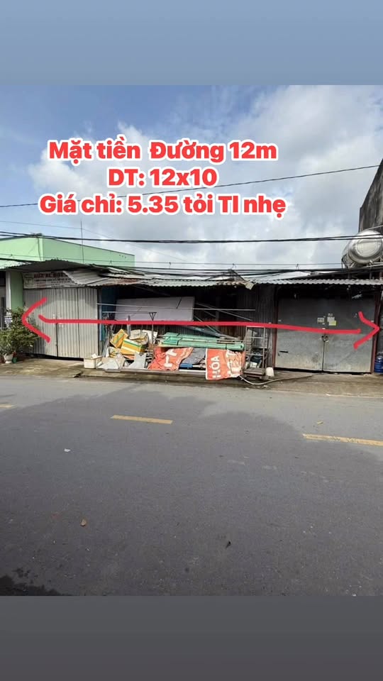 Nhà mặt tiền 120m² đường Nguyễn Thị Sáng, Hóc Môn giá chỉ 5.35 tỷ - Kinh doanh đa ngành nghề