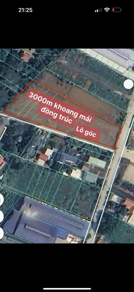 Đất nền lô góc 2 mặt tiền Thạch Thất 3000m² giá chỉ 20 triệu/m² - Cơ hội đầu tư lớn!