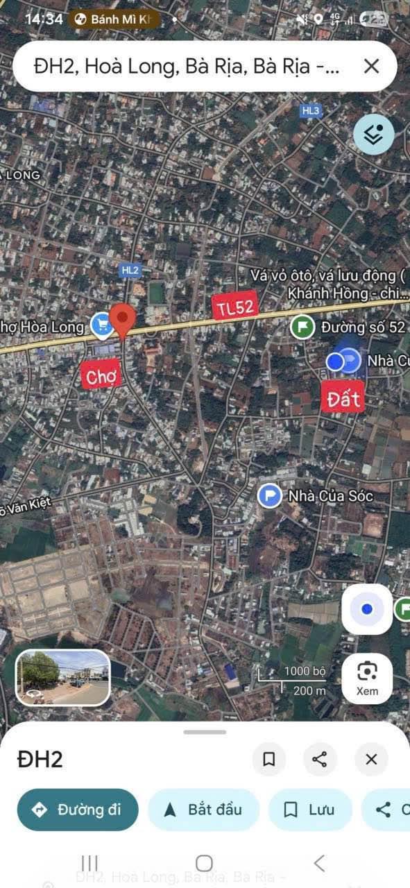 Đất nền Hòa Long Bà Rịa 80m² giá 1.6 tỷ - Vị trí đắc địa, cơ hội đầu tư tuyệt vời!