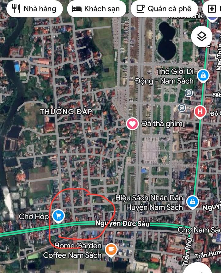 Nhà mặt đường Nguyễn Đức Sáu, Nam Sách 95m² giá 6 tỷ - Kinh doanh sầm uất!