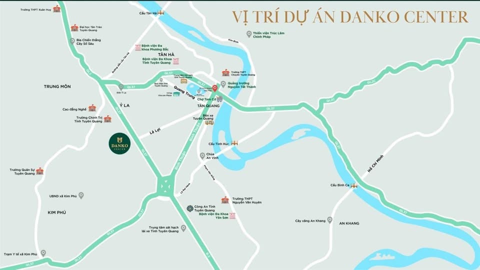 Shophouse Danko Center Tuyên Quang 114m² giá 4.32 tỷ - Cơ hội đầu tư vàng!