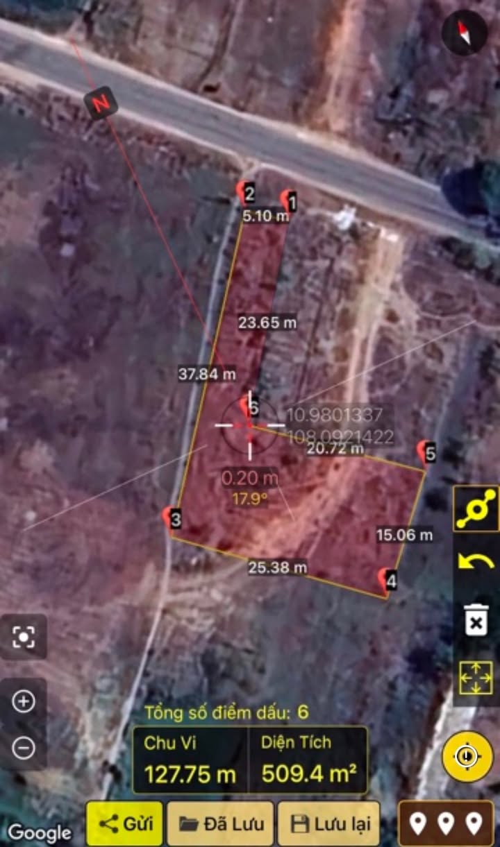 Đất thổ cư 294m² mặt tiền đường nhựa Hàm Liêm - Giá chỉ 1.99 tỷ, thương lượng ngay!