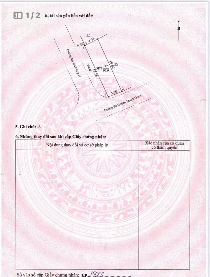 Lô góc Bà Huyện Thanh Quan, Mỹ An 98m² giá 2.2 tỷ - Đầu tư tiềm năng ngay trung tâm Đà Nẵng!