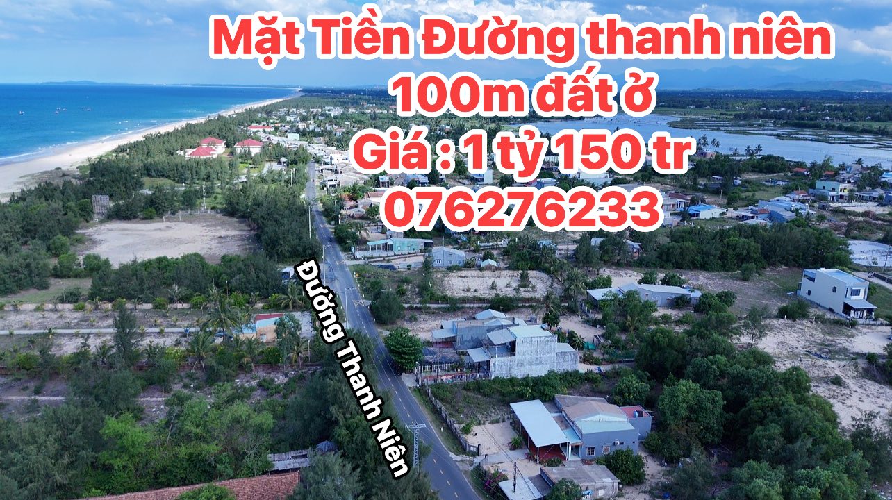 Đất mặt tiền biển Tam Tiến 100m² giá 1.15 tỷ - Cơ hội đầu tư tuyệt vời!