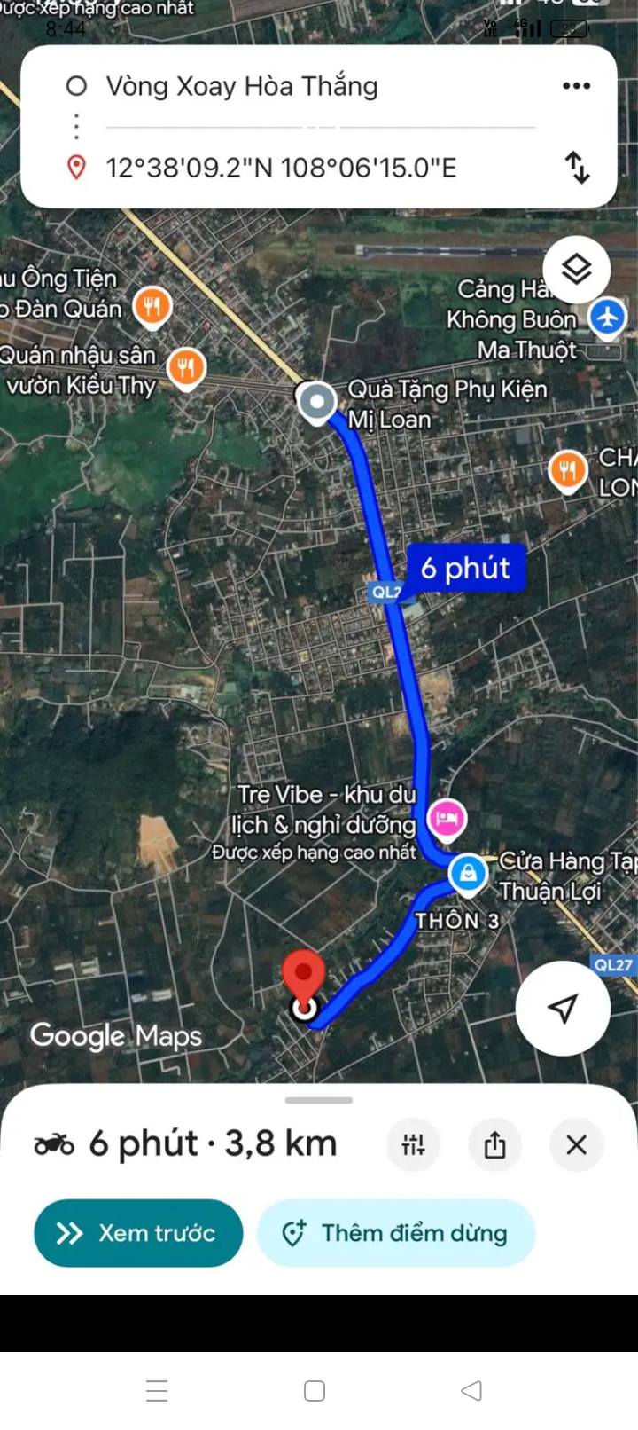 Đất thổ cư Ea Tiêu 126m² giá 560 triệu - Pháp lý rõ ràng, đầu tư sinh lời!