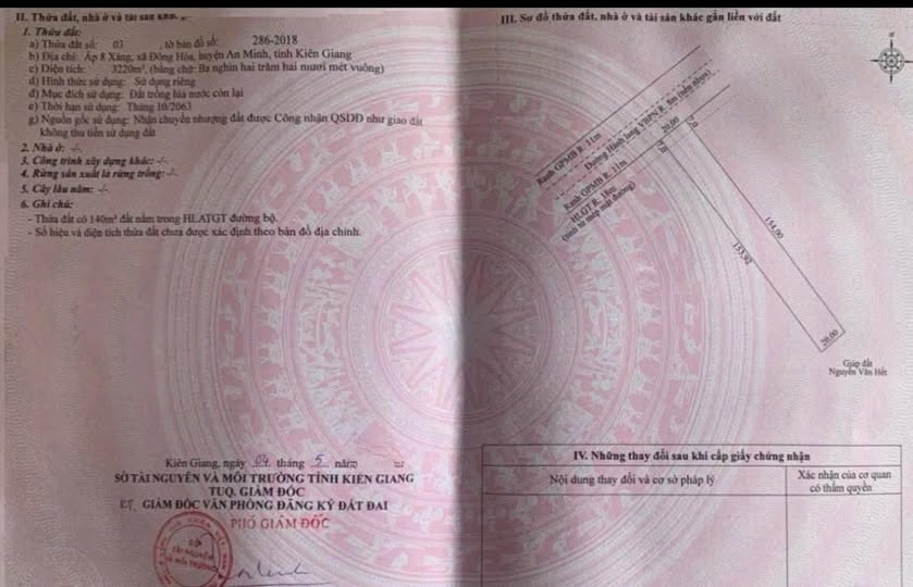 Đất nền mặt tiền đường Xuyên Á, Đông Hòa, 3080m² - Cơ hội đầu tư tuyệt vời!