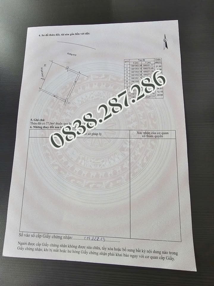 Đất mặt tiền đường K10 Ninh Hòa 1200m² - Cơ hội đầu tư lý tưởng!