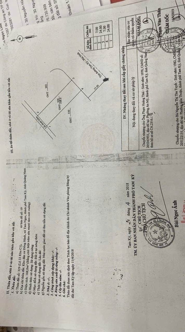 Đất nền mặt tiền Trần Cao Vân, Tam Kỳ 168m² - Sổ đỏ chính chủ, giá thỏa thuận!