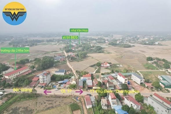 Đất thổ cư Kha Sơn, Phú Bình 54000m² giá chỉ 1.2 tỷ - Cơ hội đầu tư hấp dẫn!