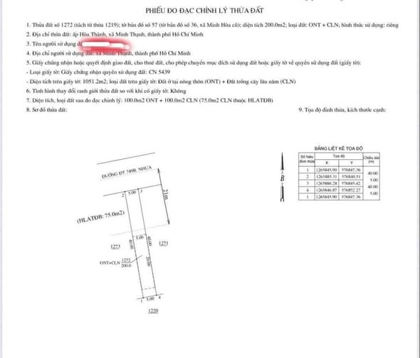 Đất mặt tiền ĐT749B Minh Hòa, Dầu Tiếng 200m² giá 700 triệu - Cơ hội vàng cho nhà đầu tư!