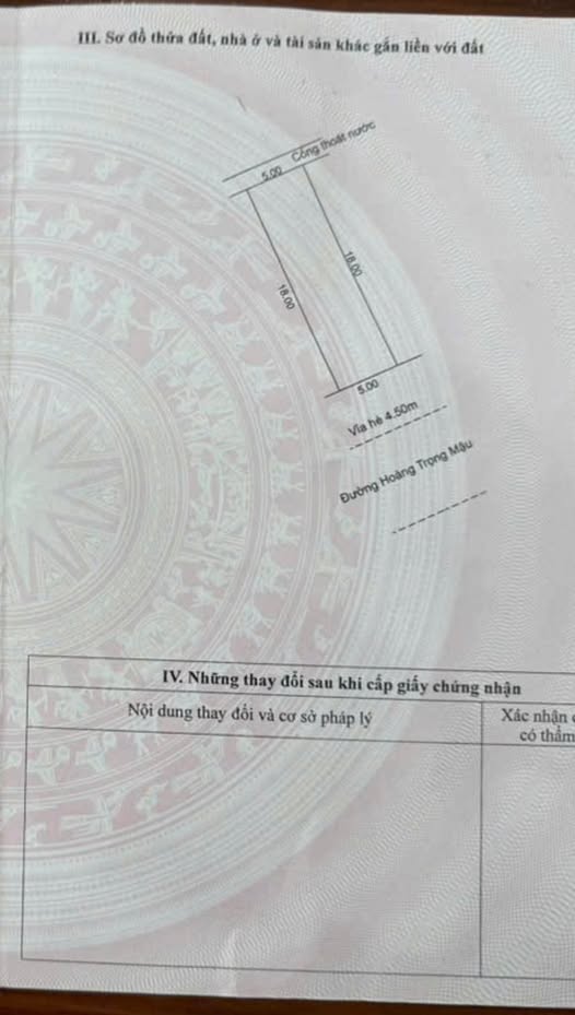 Đất nền đường Hoàng Trọng Mậu, Khuê Mỹ, 90m² giá 7 tỷ - Đầu tư sinh lời hấp dẫn!