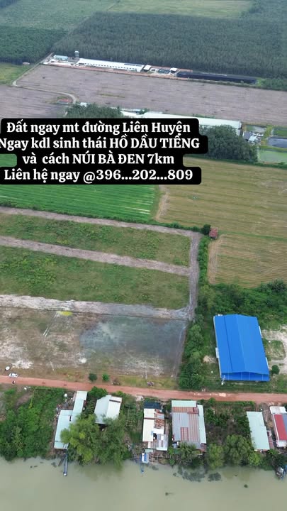 Đất nền Cầu Khởi, Tây Ninh 200m² giá 489 triệu - Gần Hồ Dầu Tiếng
