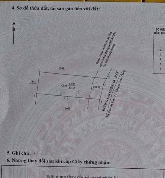 Đất nền Lai Uyên Bàu Bàng 300m² giá 900 triệu - Đầu tư tiềm năng sinh lời!