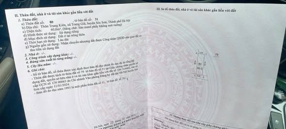 Đất nền chính chủ 60m² tại Trung Giã - Sóc Sơn, giá thỏa thuận - Đầu tư sinh lời!