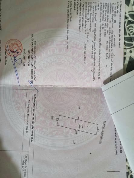 Đất thổ cư Quảng Cư, Sầm Sơn 96m² giá 900 triệu - Đường 2 ô tô tránh nhau!