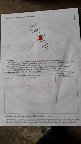 Đất đấu giá Minh Tân, Phú Xuyên 125m² chỉ 2.5 tỷ - Đầu tư sinh lời tuyệt vời!