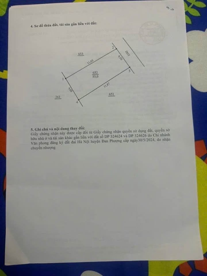 Đất đẹp Đan Phượng 55m² giá 4.3 tỷ - Sổ đỏ chính chủ, đầu tư sinh lời!