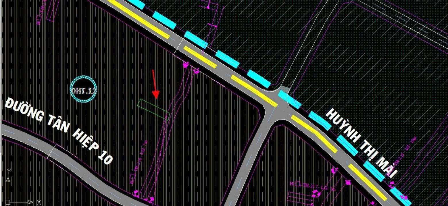 Đất nền Tân Hiệp Hóc Môn 162m² giá 3.49 tỷ - Đường thông xe tải
