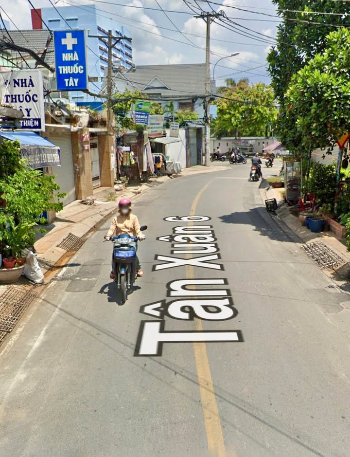 Nhà mặt tiền Tân Xuân Hóc Môn 100m² giá 7.5 tỷ - Cơ hội kinh doanh tuyệt vời!