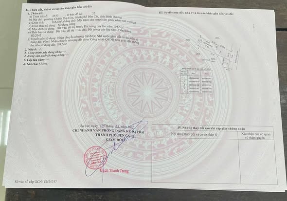 Đất thổ cư Chánh Phú Hòa 175m² giá chỉ 1 tỷ - Sổ hồng chính chủ!