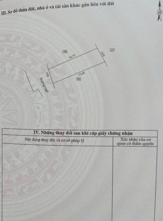 Đất thổ cư 85m² Ngõ 97 Quang Khải giá 600 triệu - Đường ô tô 7 chỗ