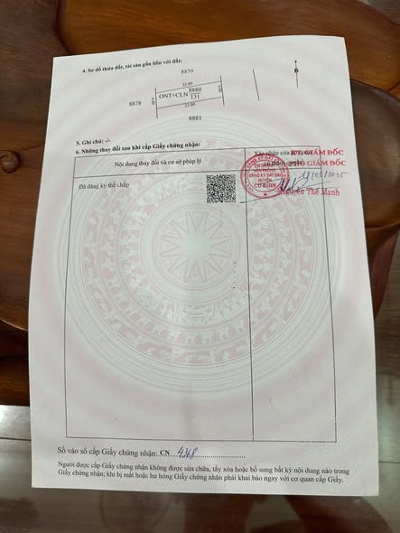 Đất mặt tiền Hẻm Cấp 1 đường Hồ Chí Minh 132m² giá 785 triệu - Đầu tư sinh lời ngay!