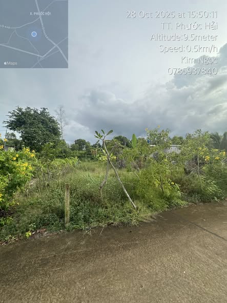 Đất nền xã Phước Hải 147m² giá 1.25 tỷ - Khu dân cư đông đúc, siêu thuận lợi!