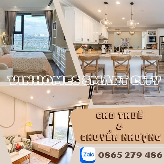 Căn hộ cho thuê Vinhomes Smart City - Giá từ 6 triệu/tháng - Nội thất đầy đủ