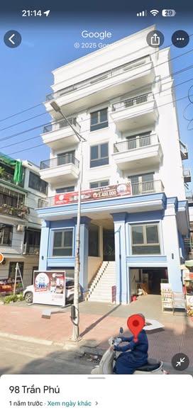 Cho thuê tòa nhà dịch vụ đường Trần Phú - Diện tích 1500m² - Giá thoả thuận hấp dẫn!