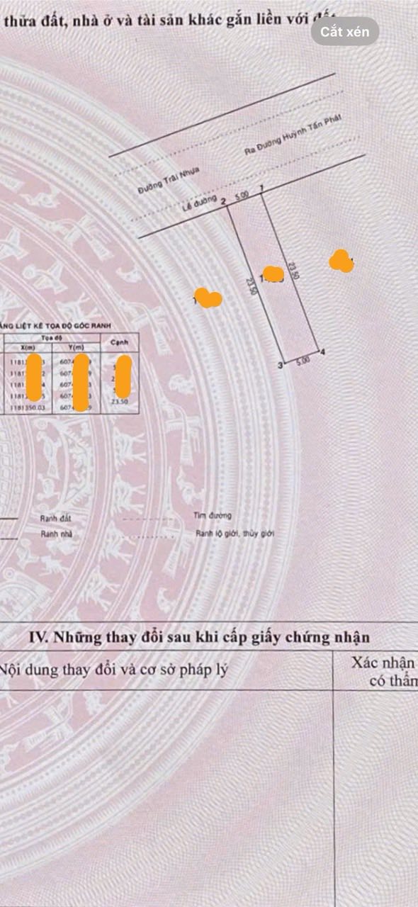 Bán đất nền nhà phố KDC Cảng Sài Gòn Nhà Bè 117.5m² - Giá thương lượng hấp dẫn!