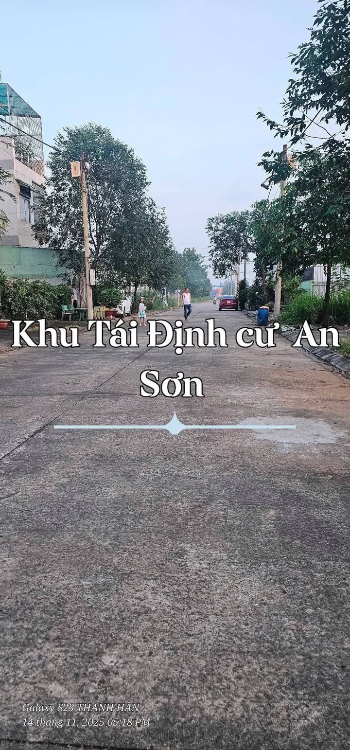 Đất nền tái định cư An Sơn, Bình Dương 100m² giá 2.6 tỷ - Đầu tư sinh lời ngay!