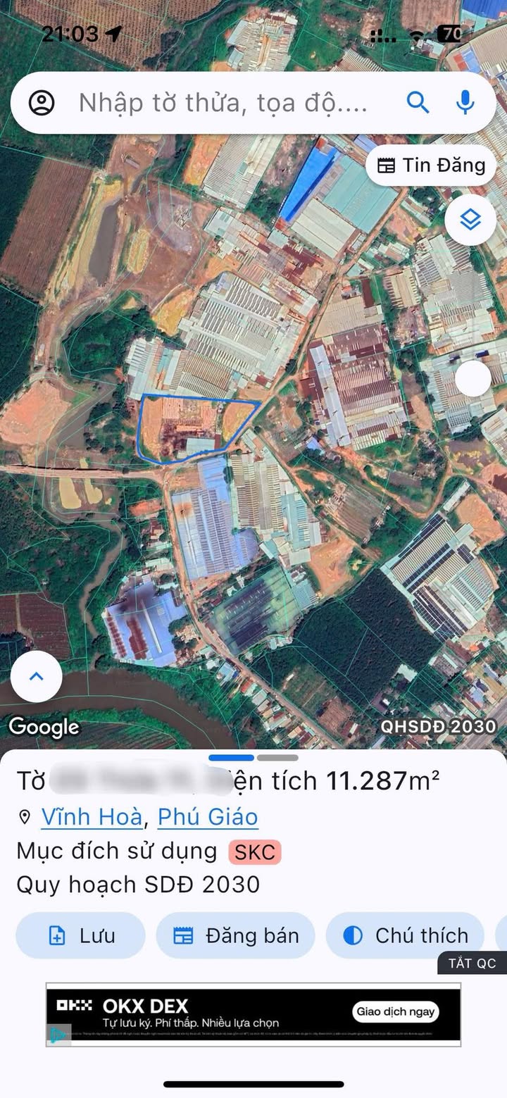 Đất SKC Phú Giáo Bình Dương 11.300m² giá 28 tỷ - Cơ hội đầu tư hấp dẫn!