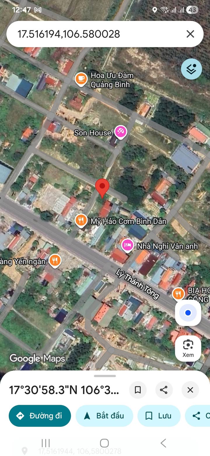 Đất nền Lý Trạch, Bố Trạch 349m² giá thỏa thuận - Cơ hội đầu tư hấp dẫn!