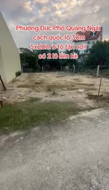 Đất nền Đức Phổ Quảng Ngãi 100m² giá thỏa thuận - Cơ hội đầu tư tuyệt vời!