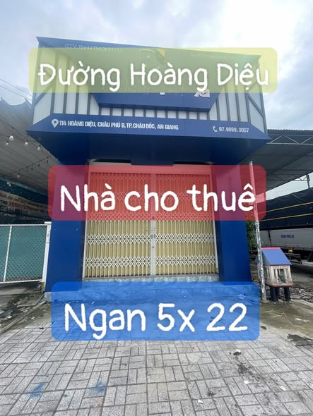 Nhà nguyên căn cho thuê tại Hoàng Diệu, Châu Đốc, An Giang - Giá chỉ 8 triệu/tháng