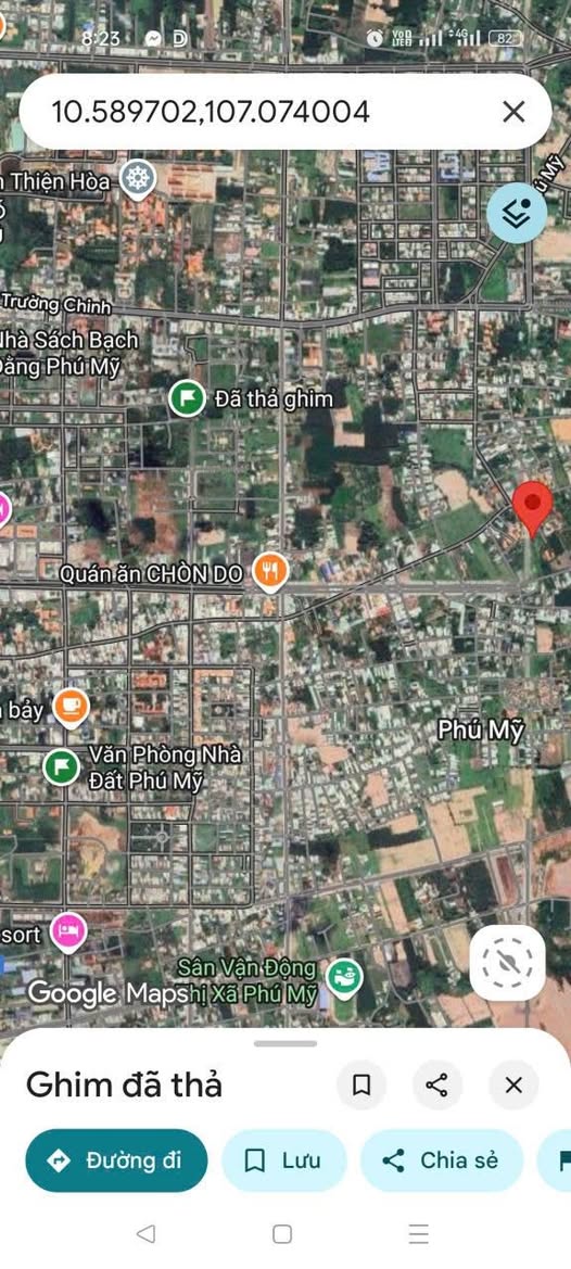 Đất nền Phú Mỹ 400m² giá 5 tỷ - Mặt tiền đường T trung tâm