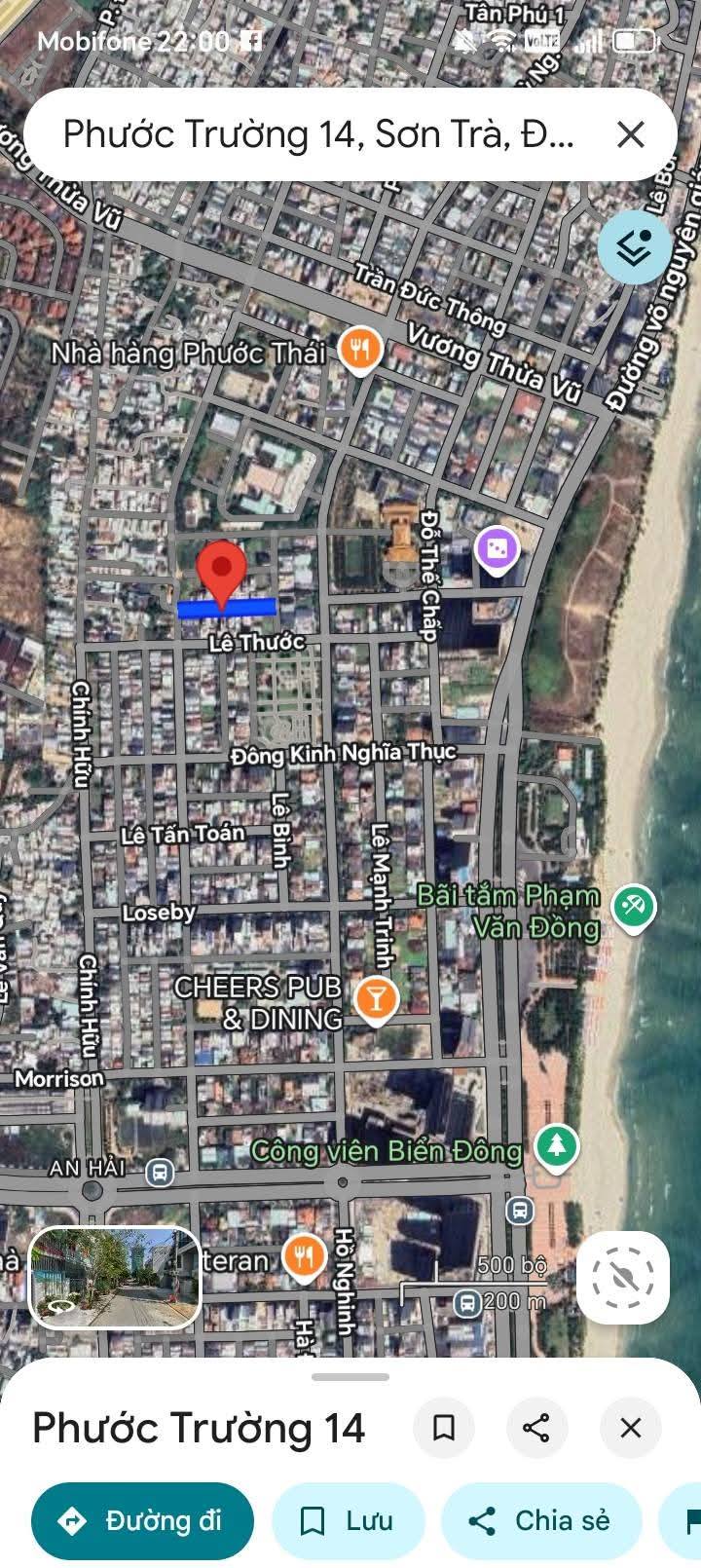 Bán đất đường Phước Trường 14, Sơn Trà, Đà Nẵng 90m² giá 13.5 tỷ - Cơ hội đầu tư tuyệt vời!