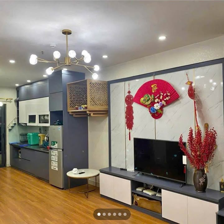 Căn hộ Tecco Cốc Lếu 60m² giá 1.45 tỷ - Để lại 95% nội thất