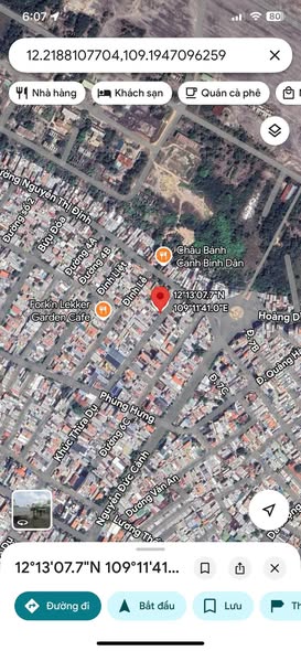 Bán đất mặt tiền đường Khúc Thừa Dụ, Nha Trang 127.9m² giá 11.511 tỷ - Cơ hội đầu tư hấp dẫn!