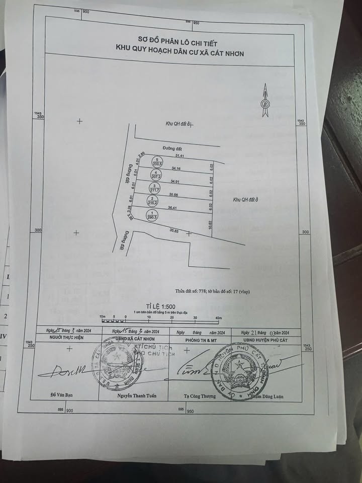 Đất nền Cát Nhơn 200m² giá chỉ từ 300 triệu - Cơ hội đầu tư hấp dẫn!