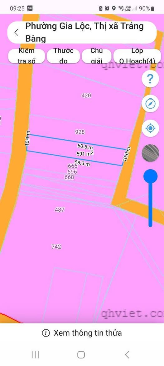 Đất nền Trảng Bàng, Tây Ninh 600m² - Đường nhựa rộng 8m, khu dân cư đông đúc!