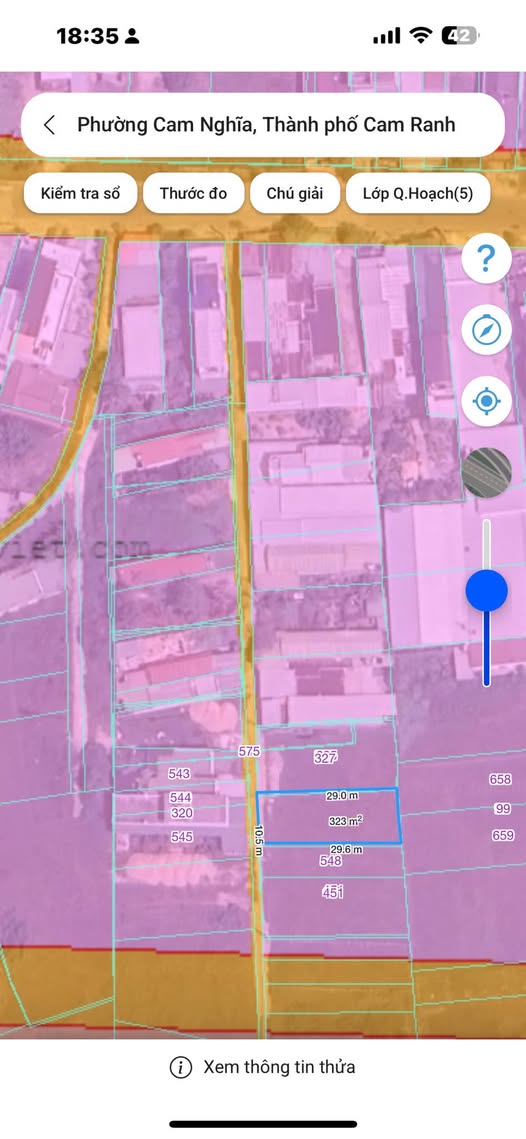 Đất nền Cam Nghĩa 322m² giá 1.999 tỷ - Cơ hội đầu tư tuyệt vời!