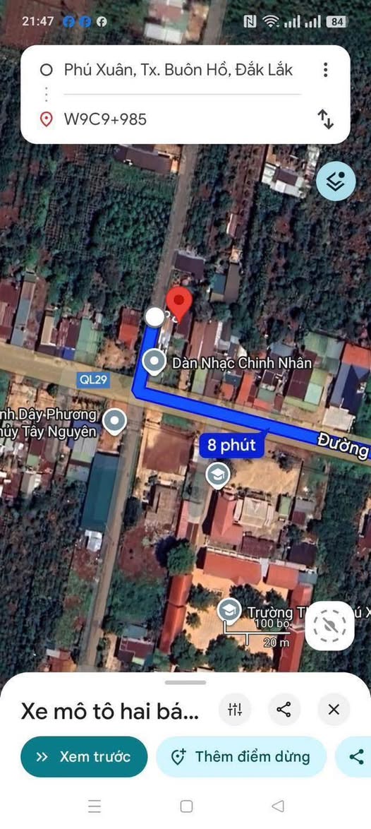 Đất thổ cư Phú Xuân 450m² giá tốt - Gần trường học và uỷ ban!