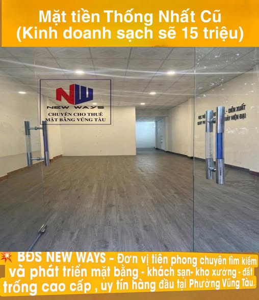 Mặt bằng cho thuê đường Trương Công Định, Vũng Tàu 60m² - Phù hợp làm văn phòng, cà phê!