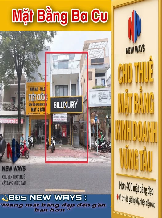 Cho thuê mặt bằng 131 Ba Cu, Vũng Tàu 100m² - Vị trí VIP trung tâm!