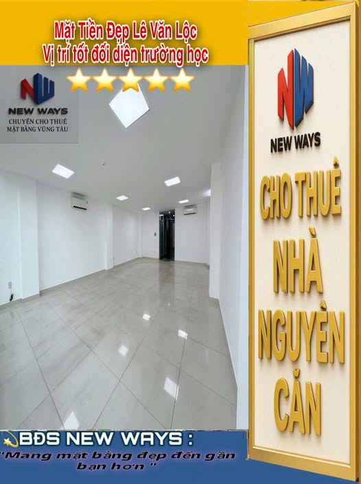 Nhà mặt tiền Lê Văn Lộc, Vũng Tàu 5m - Kinh doanh thuận lợi chỉ 14 triệu